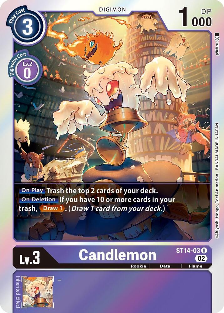 Candlemon - Starter Deck 14: Beelzemon Advanced Deck Set (ST-14)