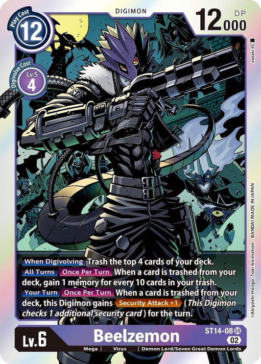 Beelzemon - Starter Deck 14: Beelzemon Advanced Deck Set (ST-14)