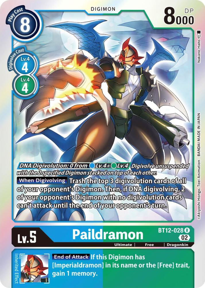 Paildramon - Across Time (BT12)