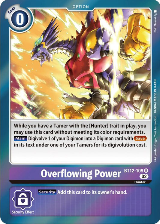 Overflowing Power - Across Time (BT12)