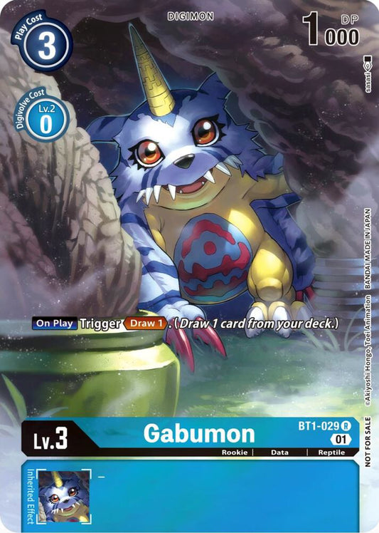 Gabumon - BT1-029 (Official Tournament Pack Vol.9) - Release Special Booster 1.0 (BT01-03A)