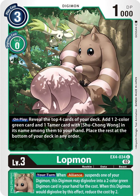 Lopmon - Alternative Being Booster (EX04)