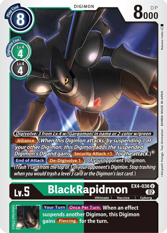 BlackRapidmon - Alternative Being Booster (EX04)