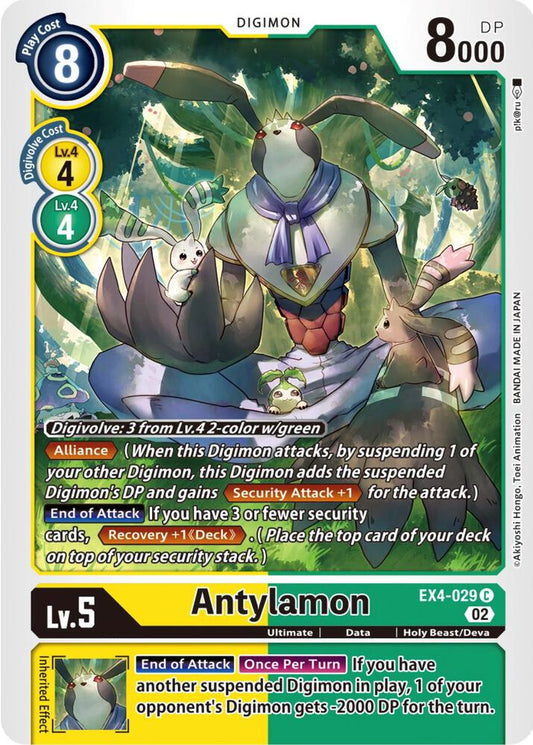 Antylamon - EX4-029 - Alternative Being Booster (EX04)