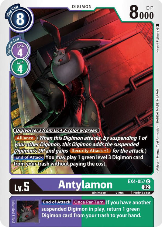 Antylamon - EX4-057 - Alternative Being Booster (EX04)
