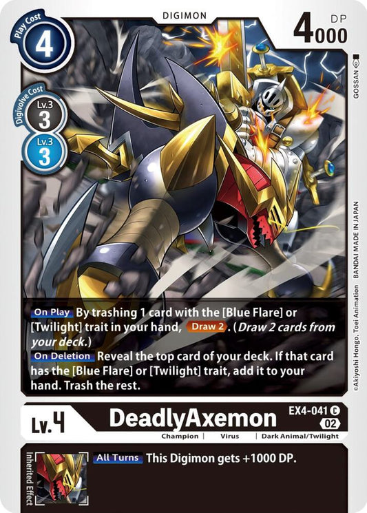 DeadlyAxemon - Alternative Being Booster (EX04)
