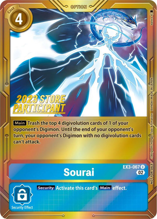 Sourai (2023 Store Participant) - Draconic Roar (EX03)