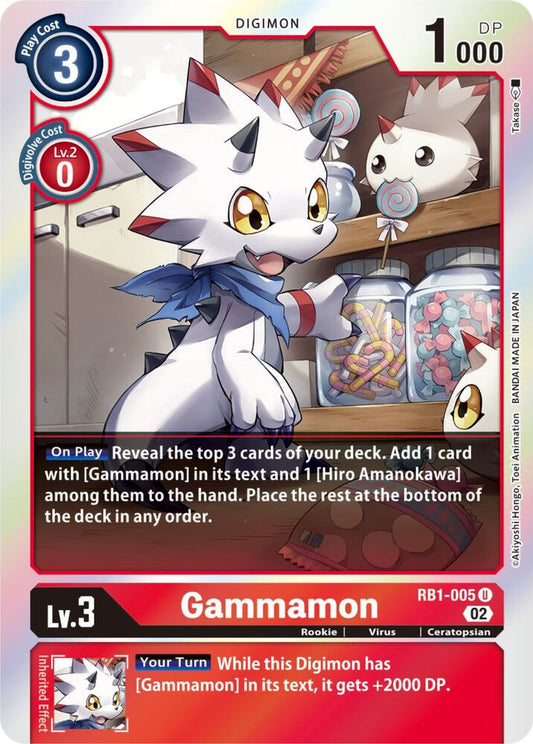Gammamon - RB1-005 - Resurgence Booster (RB-01)