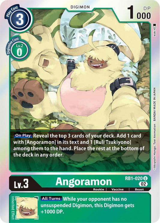 Angoramon - Resurgence Booster (RB-01)