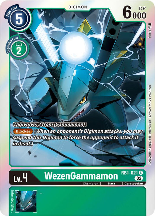 WezenGammamon - Resurgence Booster (RB-01)