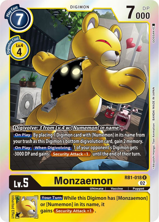 Monzaemon - Resurgence Booster (RB-01)