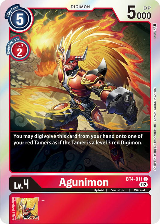 Agunimon (Resurgence Booster Reprint) - Resurgence Booster (RB-01)
