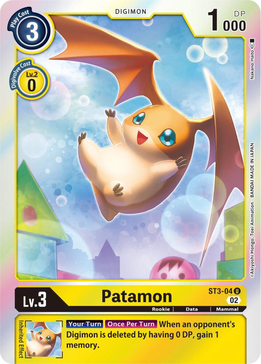 Patamon - ST3-04 (Resurgence Booster Reprint) - Resurgence Booster (RB-01)