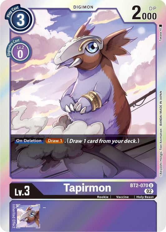 Tapirmon (Resurgence Booster Reprint) - Resurgence Booster (RB-01)