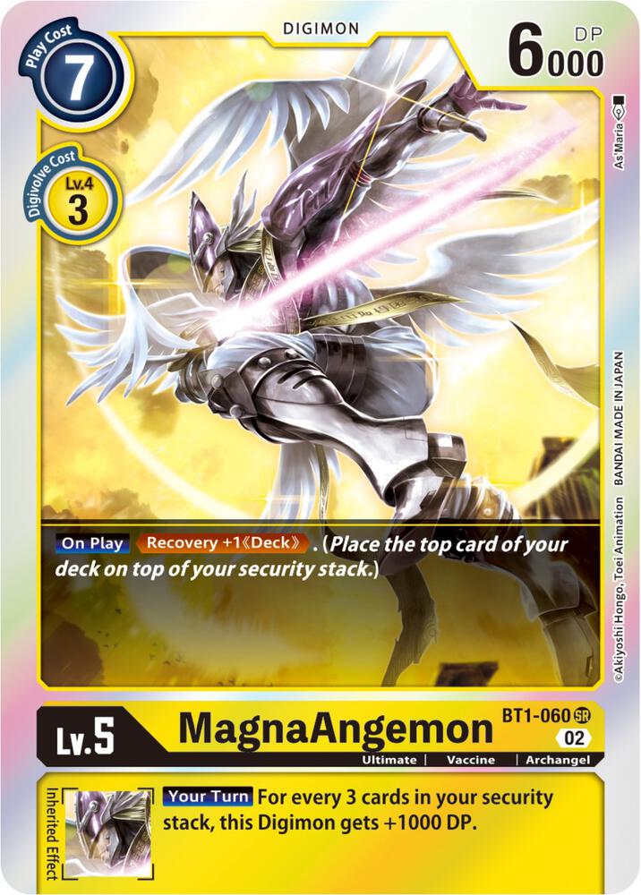 MagnaAngemon - BT1-060 (Resurgence Booster Reprint) - Resurgence Booster (RB-01)
