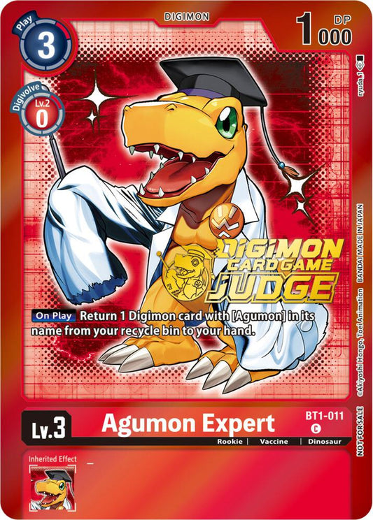 Agumon Expert - BT1-011 (Judge Pack 4) - Release Special Booster 1.0 (BT01-03A)