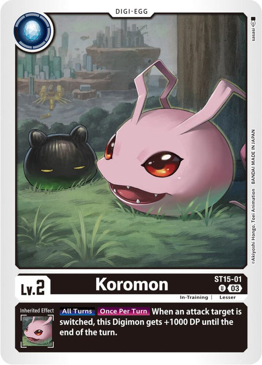Koromon - Starter Deck 15: Dragon of Courage (ST-15)