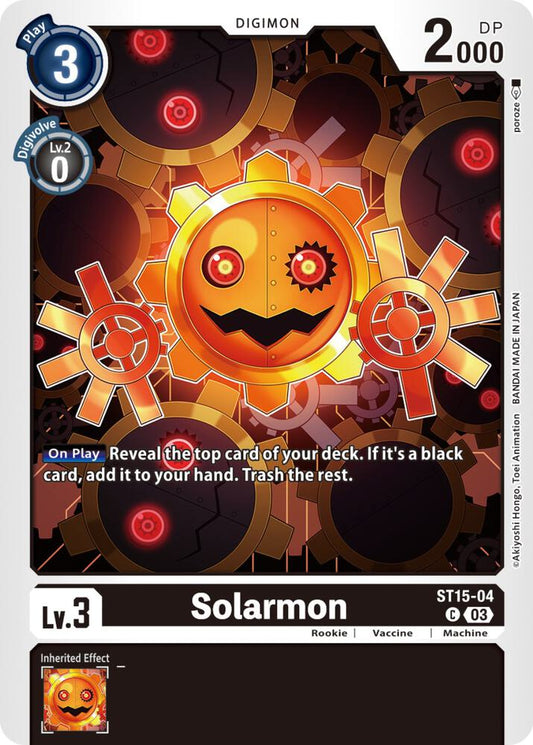 Solarmon - Starter Deck 15: Dragon of Courage (ST-15)