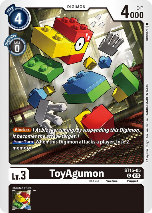 ToyAgumon - Starter Deck 15: Dragon of Courage (ST-15)
