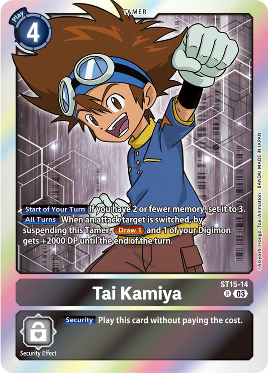 Tai Kamiya - Starter Deck 15: Dragon of Courage (ST-15)