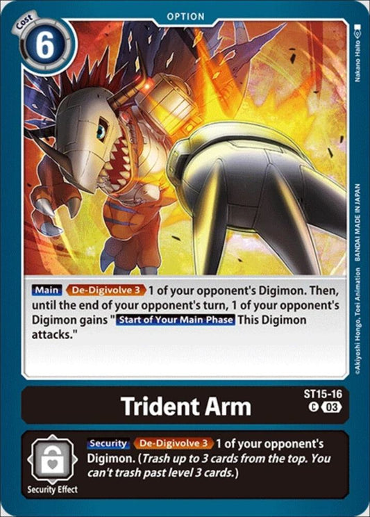 Trident Arm - Starter Deck 15: Dragon of Courage (ST-15)