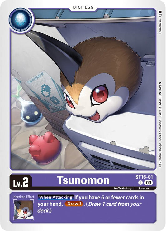 Tsunomon - Starter Deck 16: Wolf of Friendship (ST-16)
