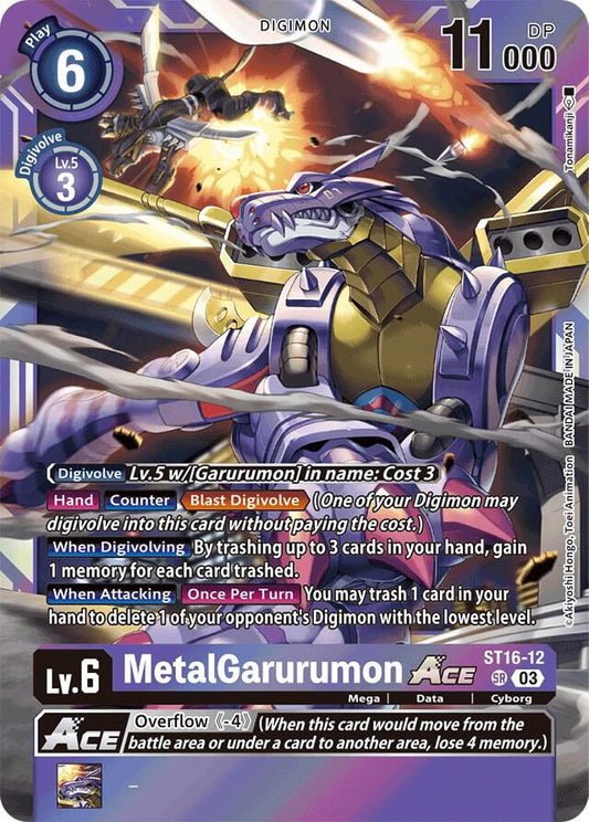 MetalGarurumon ACE - Starter Deck 16: Wolf of Friendship (ST-16)