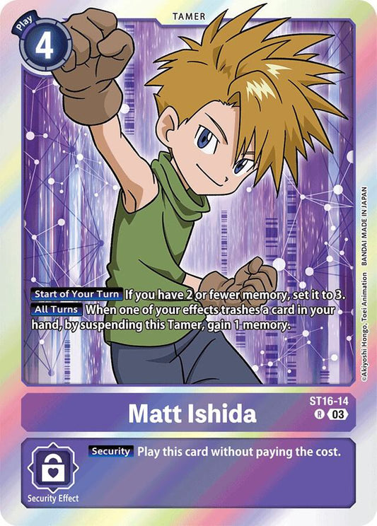 Matt Ishida - Starter Deck 16: Wolf of Friendship (ST-16)