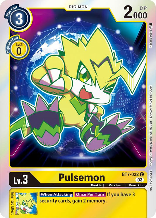 Pulsemon (Official Tournament Pack Vol.11) - Next Adventure (BT07)