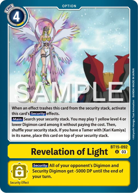 Revelation of Light - Exceed Apocalypse (BT15)