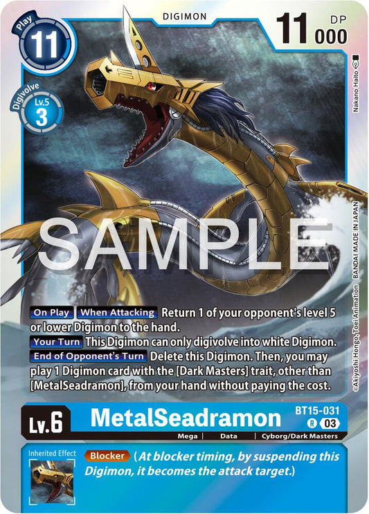 MetalSeadramon - Exceed Apocalypse (BT15)