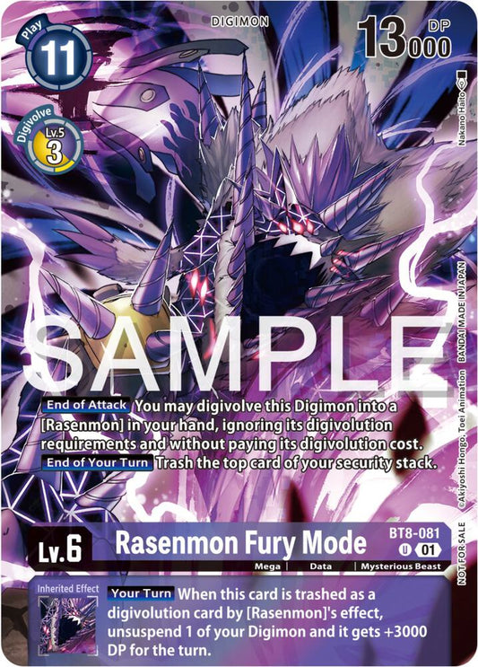 Rasenmon Fury Mode (Official Tournament Pack Vol.12) - New Awakening (BT08)