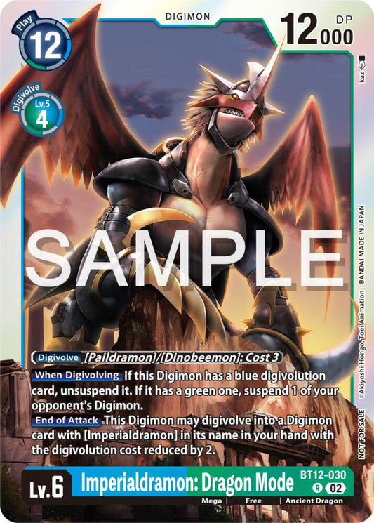 Imperialdramon: Dragon Mode (Event Pack 6) - Across Time (BT12)