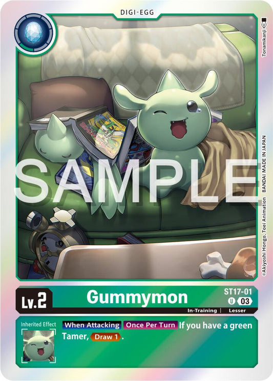Gummymon - Starter Deck 17: Double Typhoon Advanced Deck Set (ST-17)