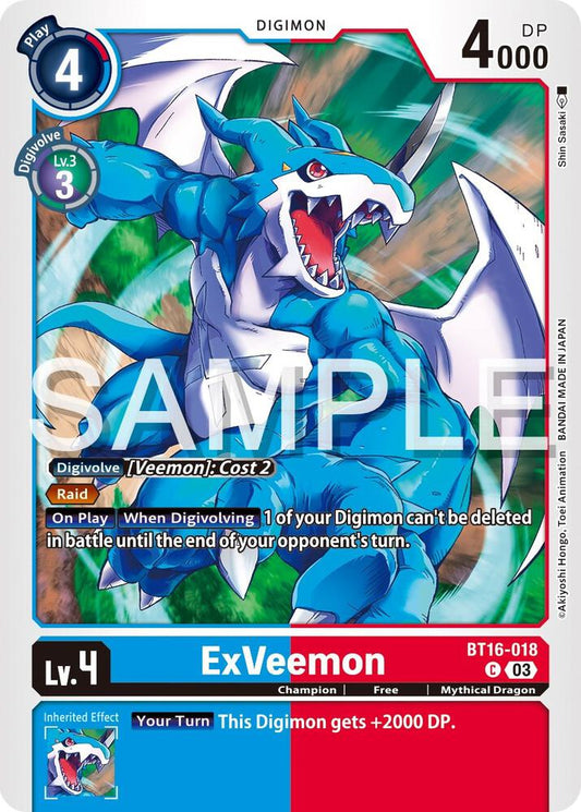 ExVeemon - Beginning Observer (BT16)