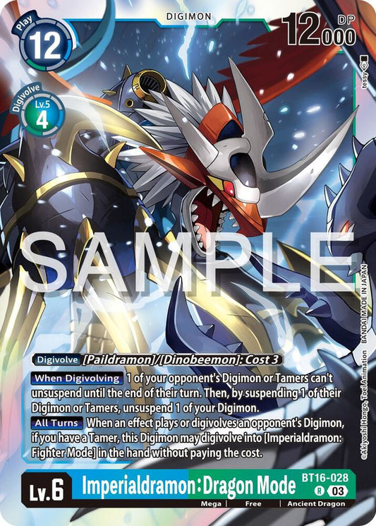 Imperialdramon: Dragon Mode - Beginning Observer (BT16)