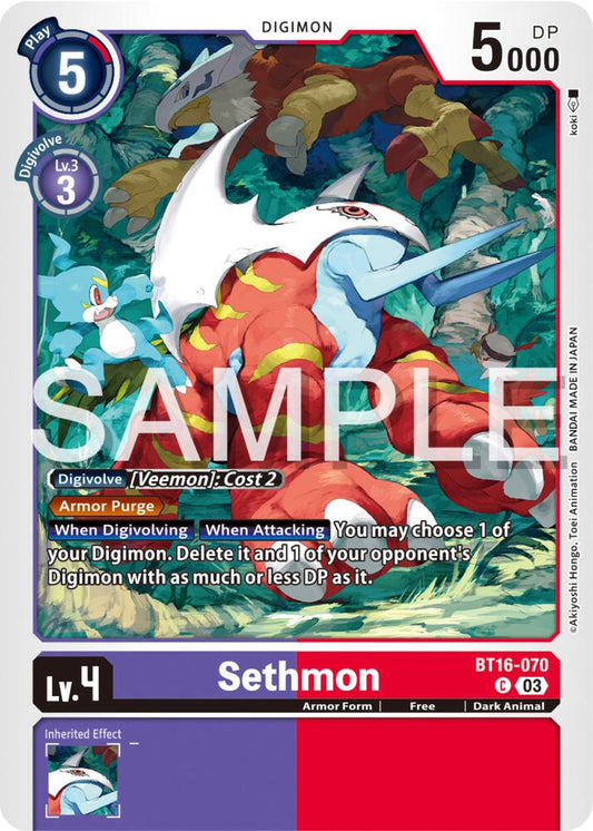 Sethmon - Beginning Observer (BT16)