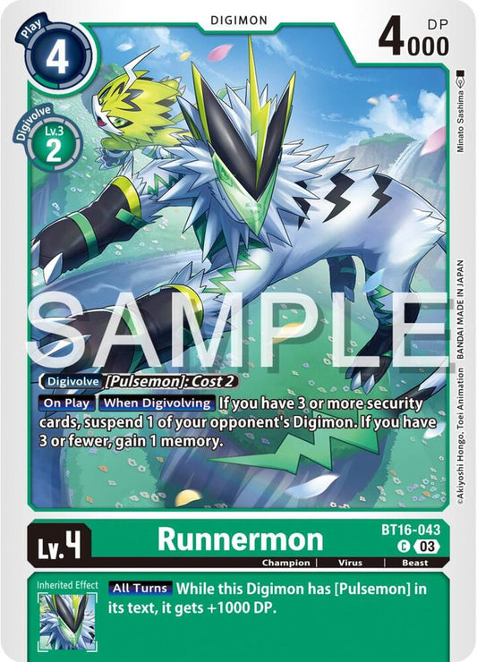Runnermon - Beginning Observer (BT16)
