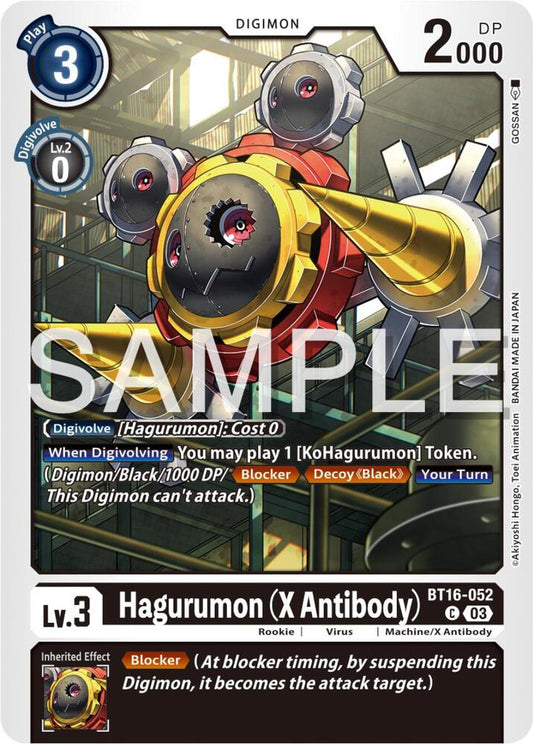 Hagurumon (X Antibody) - Beginning Observer (BT16)