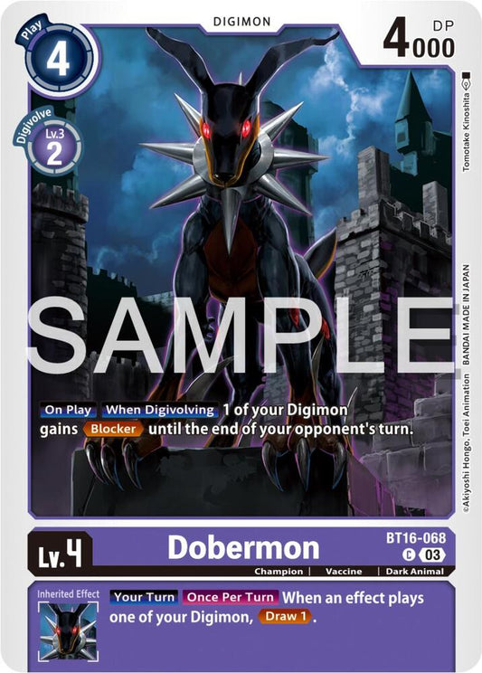 Dobermon - Beginning Observer (BT16)