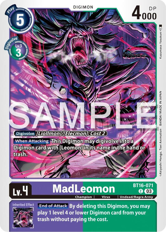 MadLeomon - Beginning Observer (BT16)