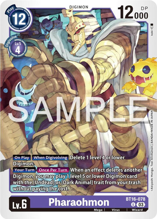 Pharaohmon - Beginning Observer (BT16)