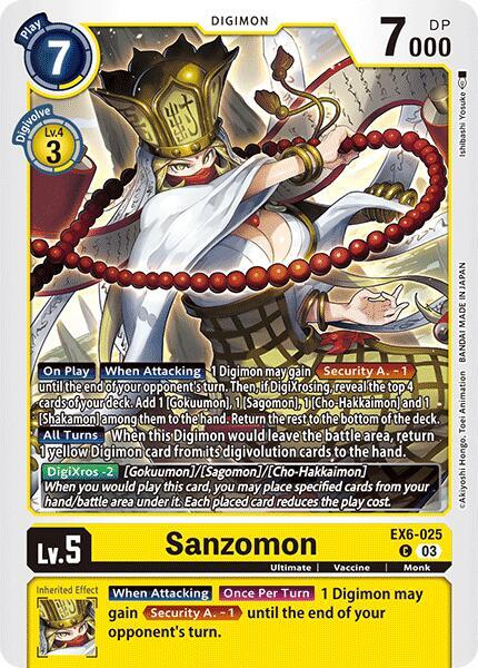 Sanzomon - Infernal Ascension (EX06)