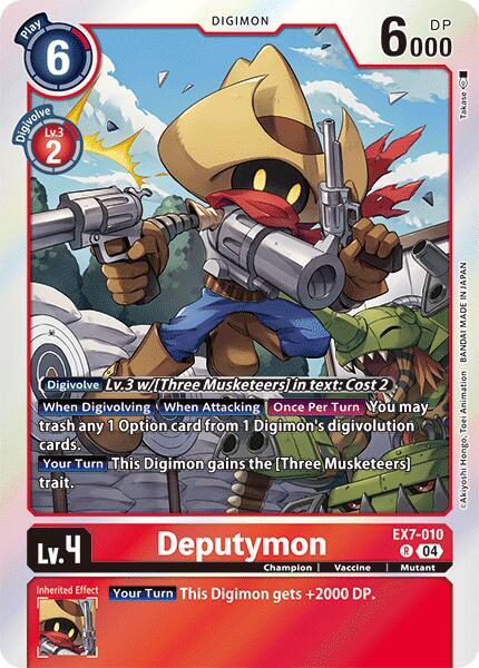 Deputymon - Digimon LIBERATOR (EX07)