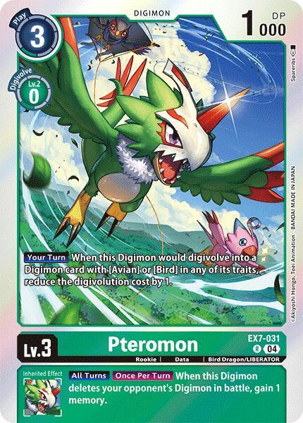 Pteromon - Digimon LIBERATOR (EX07)
