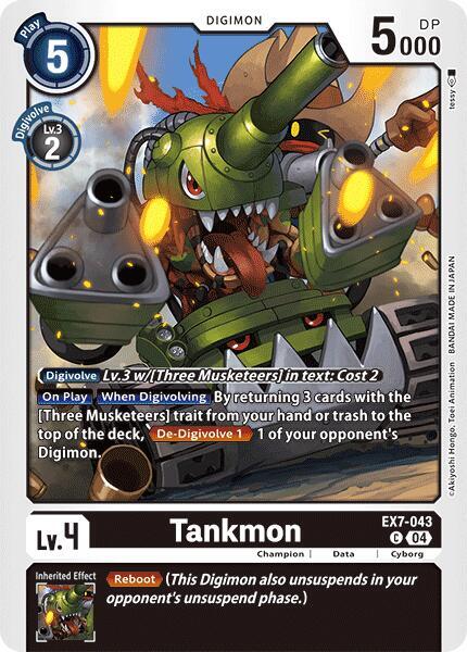 Tankmon - Digimon LIBERATOR (EX07)