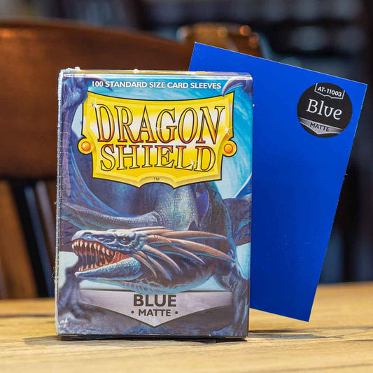 Dragon Shield Blue Matte Sleeves