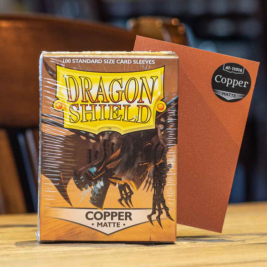 Dragon Shield Copper Matte Sleeves