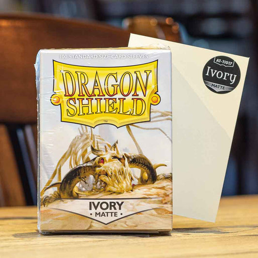 Dragon Shield Ivory Matte Sleeves