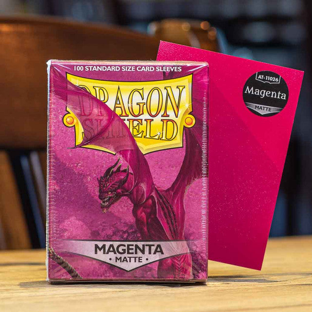 Dragon Shield Magenta Matte Sleeves